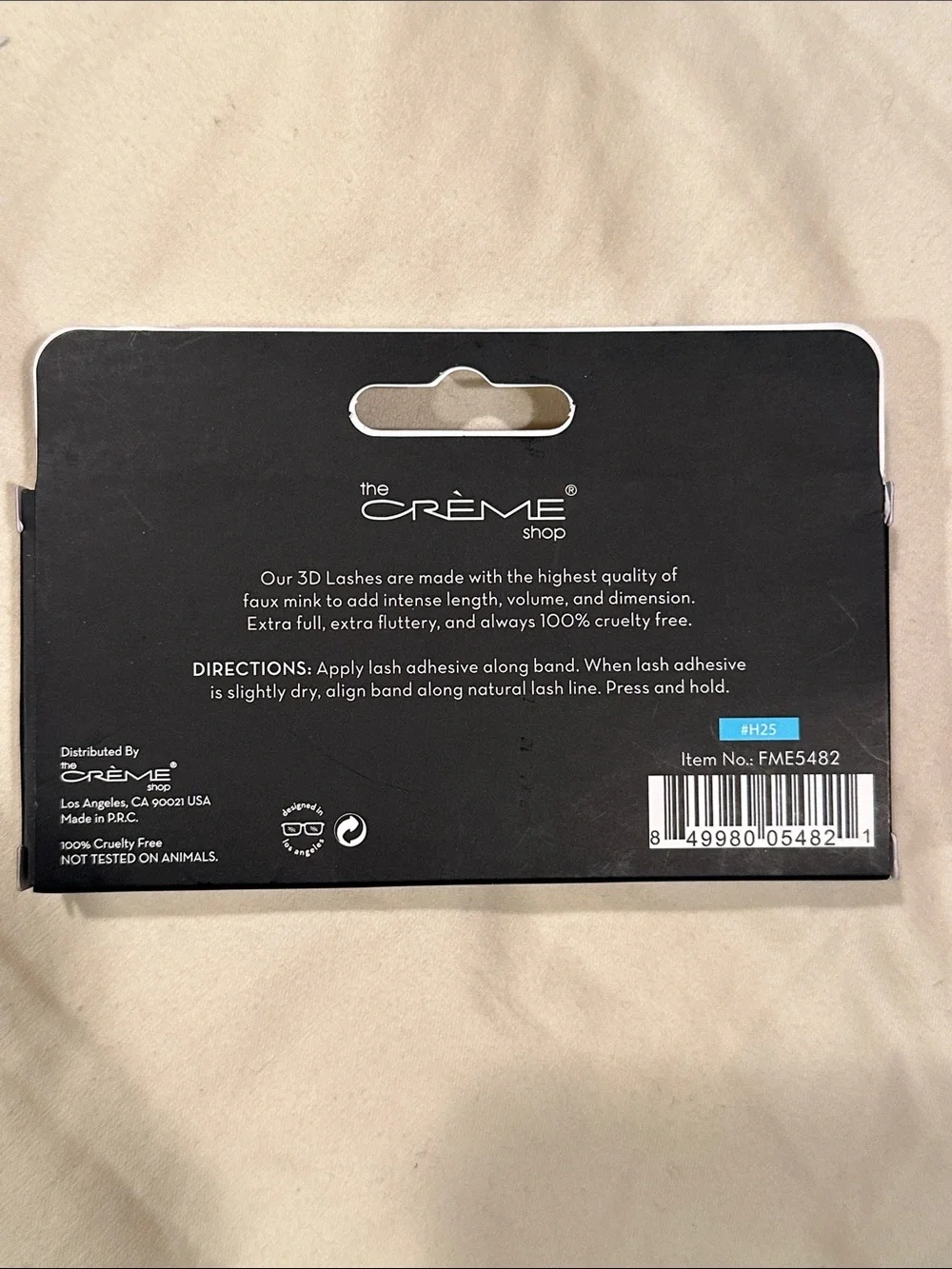 The Creme Shop bold black